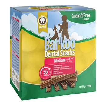 tests-Barkoo  Dental Snacks - getreidefreie Rezeptur - für mittelgroße Hunde-Bild