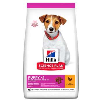 tests-Hills Science Plan Small&Mini Puppy Huhn-Bild