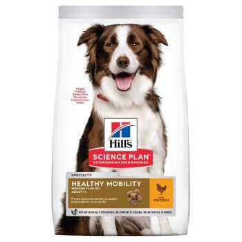 tests-Hills Hill's Science Plan Healthy Mobility Medium Breed Adult 1+ mit Huhn-Bild