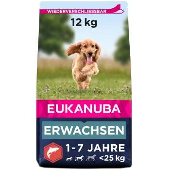 tests-EUKANUBA Adult Small & Medium Breed Lachs-Bild