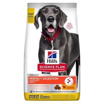 tests-Hills Hill's Science Plan Perfect Digestion Adult Large Breed mit Huhn und Reis-Bild