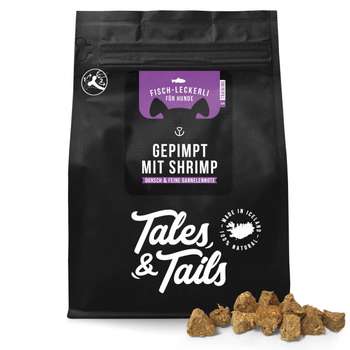 tests-Tales & Tails Gepimpt mit Shrimp-Bild