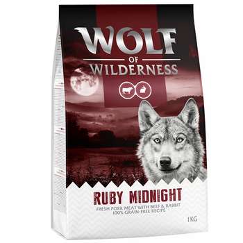 tests-Wolf of Wilderness Ruby Midnight Rind & Kaninchen - getreidefrei-Bild