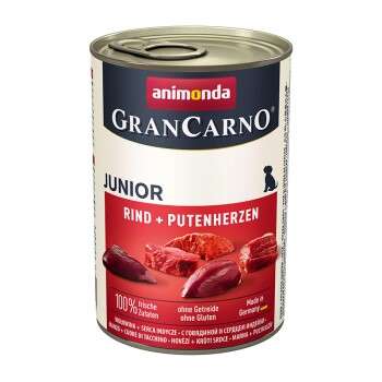 tests-Animonda GranCarno Original Junior Rind & Putenherze-Bild