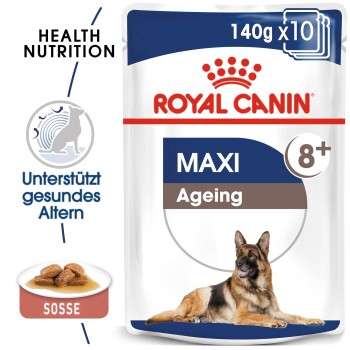 tests-Royal Canin Maxi Ageing 8+ in Soße-Bild