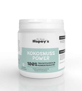 tests-Hopey's Kokosnuss Power - Kokosflocken für Hunde-Bild