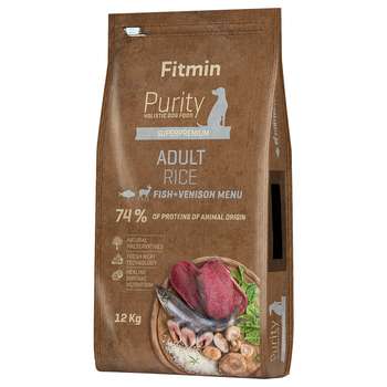 tests-Fitmin dog Purity Adult Rice Fisch & Hirsch-Bild