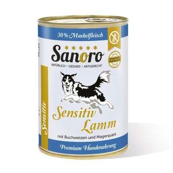 tests-Sanoro Sensitiv Lamm mit BIO-Gemüse-Bild