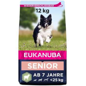 tests-EUKANUBA Senior Small & Medium Breed Lamm & Reis-Bild