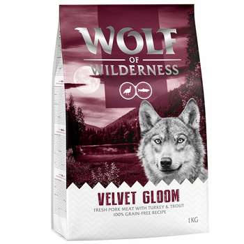 tests-Wolf of Wilderness Velvet Gloom Truthahn & Forelle - getreidefrei-Bild