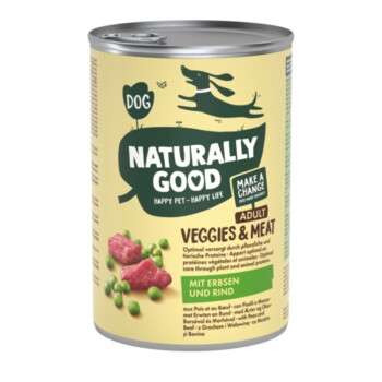 tests-Naturally Good Veggies & Meat Erbsen und Rind-Bild