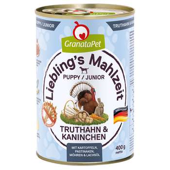 tests-GranataPet Liebling's Mahlzeit - Junior Truthahn & Kaninchen-Bild