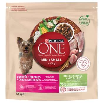 tests-Purina One Mini Weight Control / Sterilised Truthahn & Reis-Bild