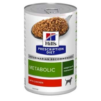 tests-Hills Hill's Prescription Diet Metabolic mit Huhn -Bild