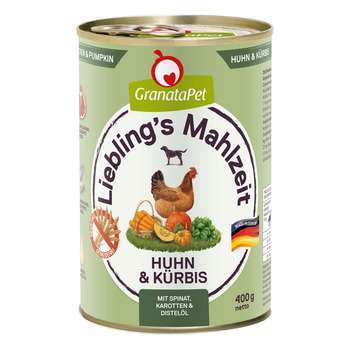 tests-GranataPet Liebling’s Mahlzeit Huhn und Kürbis-Bild