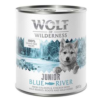 tests-Wolf of Wilderness JUNIOR - Huhn & Lachs-Bild