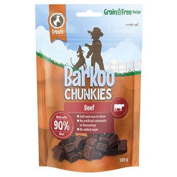 tests-Barkoo  Chunkies Meat Cubes Rind-Bild