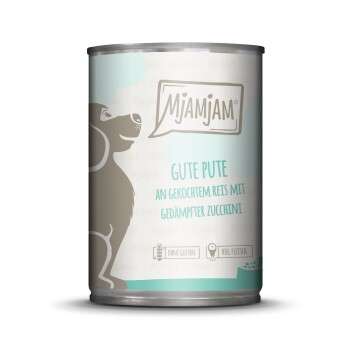 tests-MjAMjAM Adult Pute an Reis mit Zucchini-Bild