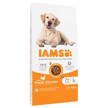 tests-IAMS Advanced Nutrition Senior Large Dog mit Huhn-Bild