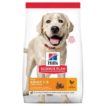 tests-Hills Hill's Science Plan Light Adult Large Breed mit Huhn-Bild