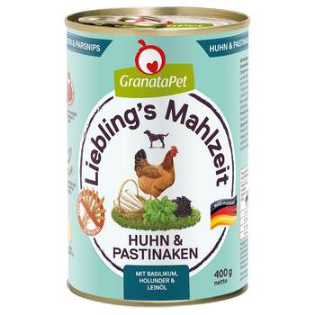 tests-GranataPet Liebling's Mahlzeit - Huhn & Pastinaken-Bild