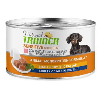 tests-Natural Trainer Sensitive No Gluten Small & Toy Adult - Schweinefleisch-Bild