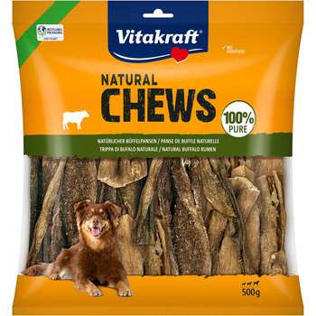 tests-Vitakraft Natural Chews pure Büffelpansen-Bild