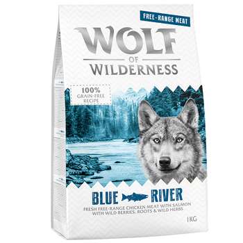 tests-Wolf of Wilderness Adult Blue River - Freilandhuhn & Lachs-Bild