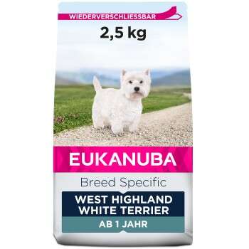 tests-EUKANUBA Breed Specific West Highland White Terrier-Bild