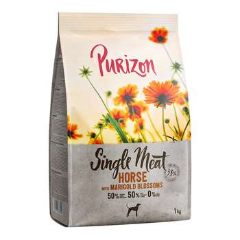 tests-Purizon Single Meat Adult Pferd mit Süßkartoffel und Ringelblumenblüten-Bild