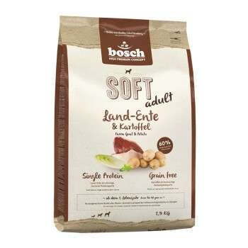 tests-Bosch Soft Land-Ente & Kartoffel-Bild