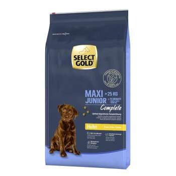 tests-SELECT GOLD Complete Maxi Junior Huhn-Bild