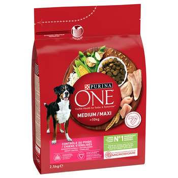 tests-Purina One Medium/Maxi Weight Control Sterilised Truthahn-Bild