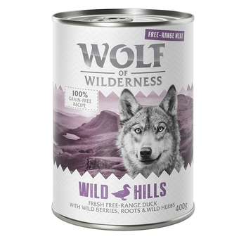 tests-Wolf of Wilderness Adult - Freilandfleisch/-innereien & Monoprotein: Wild Hills - Freiland-Ente-Bild