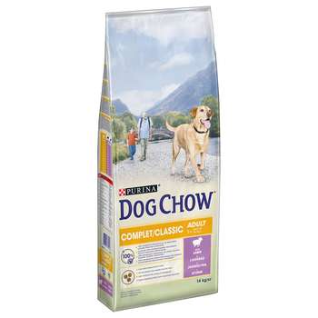 tests-Dog Chow PURINA Complet/Classic mit Lamm-Bild