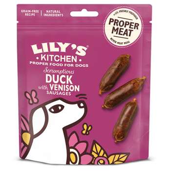 tests-LILY'S KITCHEN Dog Treat Ente & Wild Würstchen-Bild