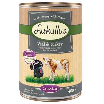 tests-Lukullus  Naturkost - Senior Kalb & Pute (getreidefrei)-Bild