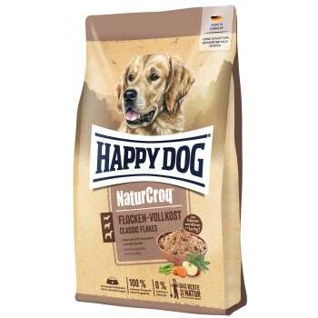 tests-Happy Dog Premium NaturCroq Flocken Vollkost-Bild