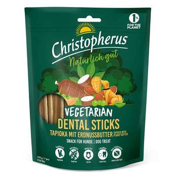 tests-Christopherus Vegetarian - Dental Stick Tapioka mit Erdnussbutter-Bild