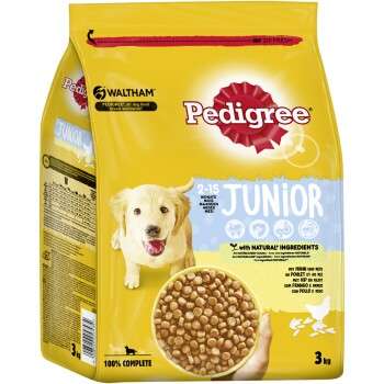 tests-Pedigree Junior Huhn & Reis-Bild