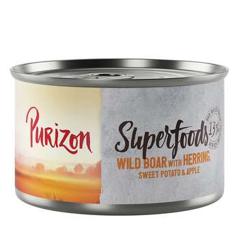 tests-Purizon Superfoods Wildschwein mit Hering, Süßkartoffel und Apfel-Bild