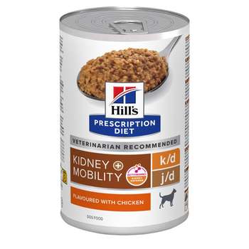 tests-Hills Prescription Diet k/d + Mobility mit Huhn-Bild