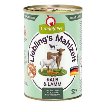 tests-GranataPet Liebling´s Mahlzeit Kalb & Lamm-Bild