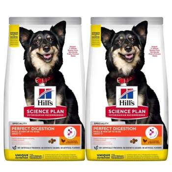 tests-Hills Hill's Science Plan Perfect Digestion Adult Small & Mini mit Huhn-Bild