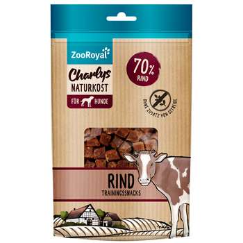 tests-ZooRoyal Charlys Naturkost Trainingssnack Rind-Bild