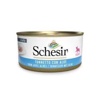 tests-Schesir Puppy Thunfisch mit Aloe-Bild