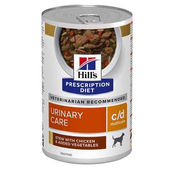 tests-Hills Prescription Diet c/d Multicare Urinary Care mit Huhn-Bild