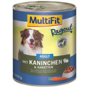 tests-MultiFit Adult Ragout Kaninchen & Karotten-Bild