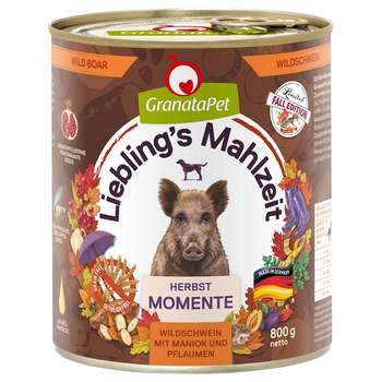 tests-GranataPet Liebling´s Mahlzeit Herbstedition - Wildschwein-Bild