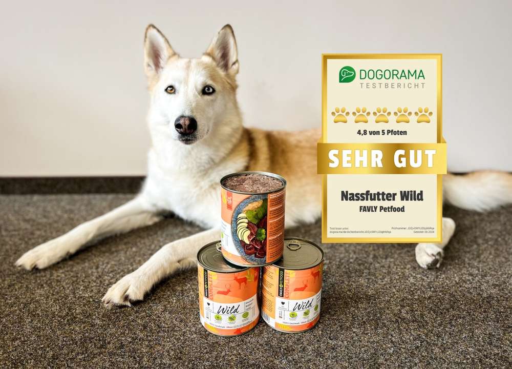 tests-Im Dogorama Test: FAVLY Petfood Nassfutter Wild mit Amaranth, Brokkoli & Leinöl - Erfahrungen, Tierarzt-Meinung & Community Bewertungen-Bild